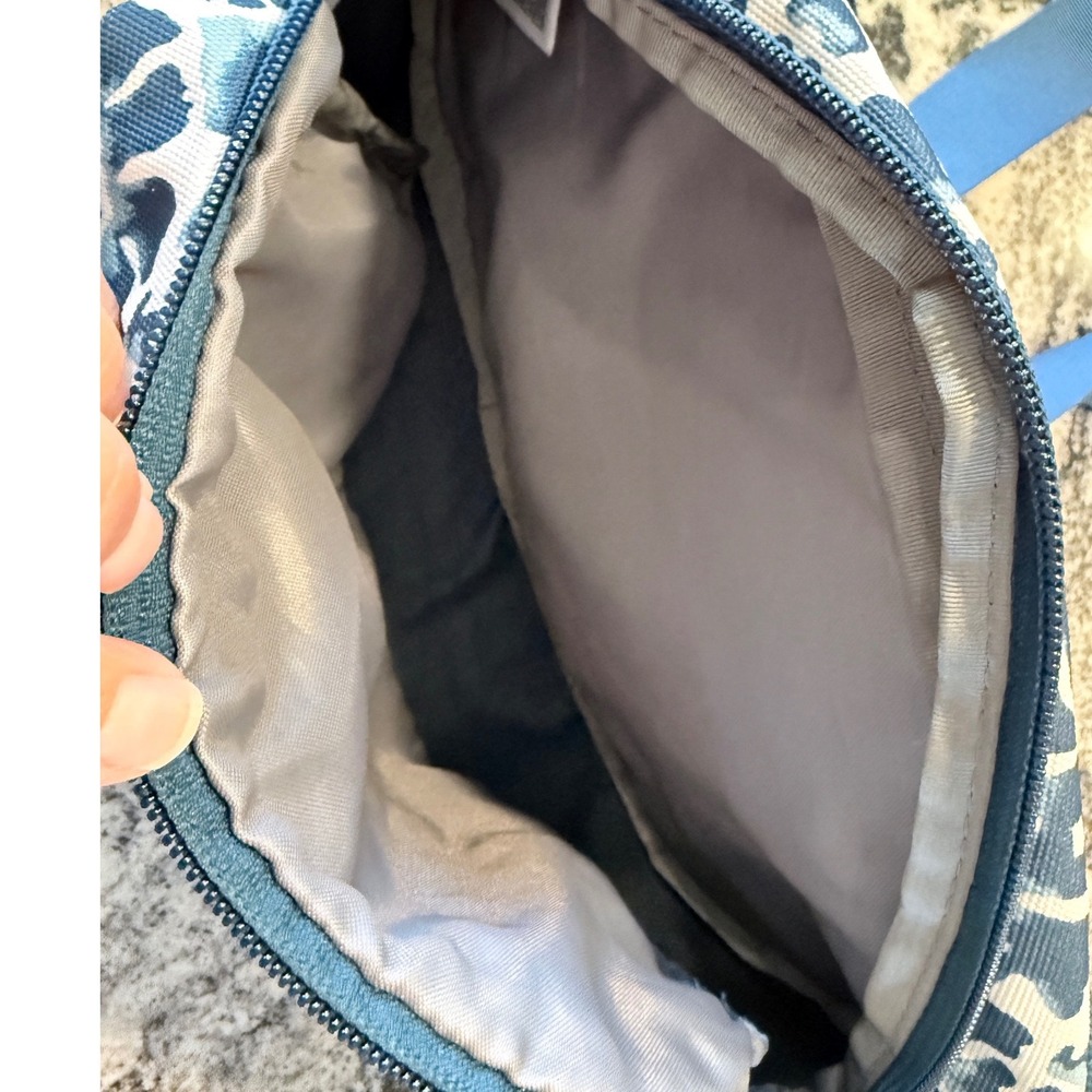 The North Face Berkeley Lumbar Pack Blue Floral Waist Bag Fanny Pack - Picture 5 of 9